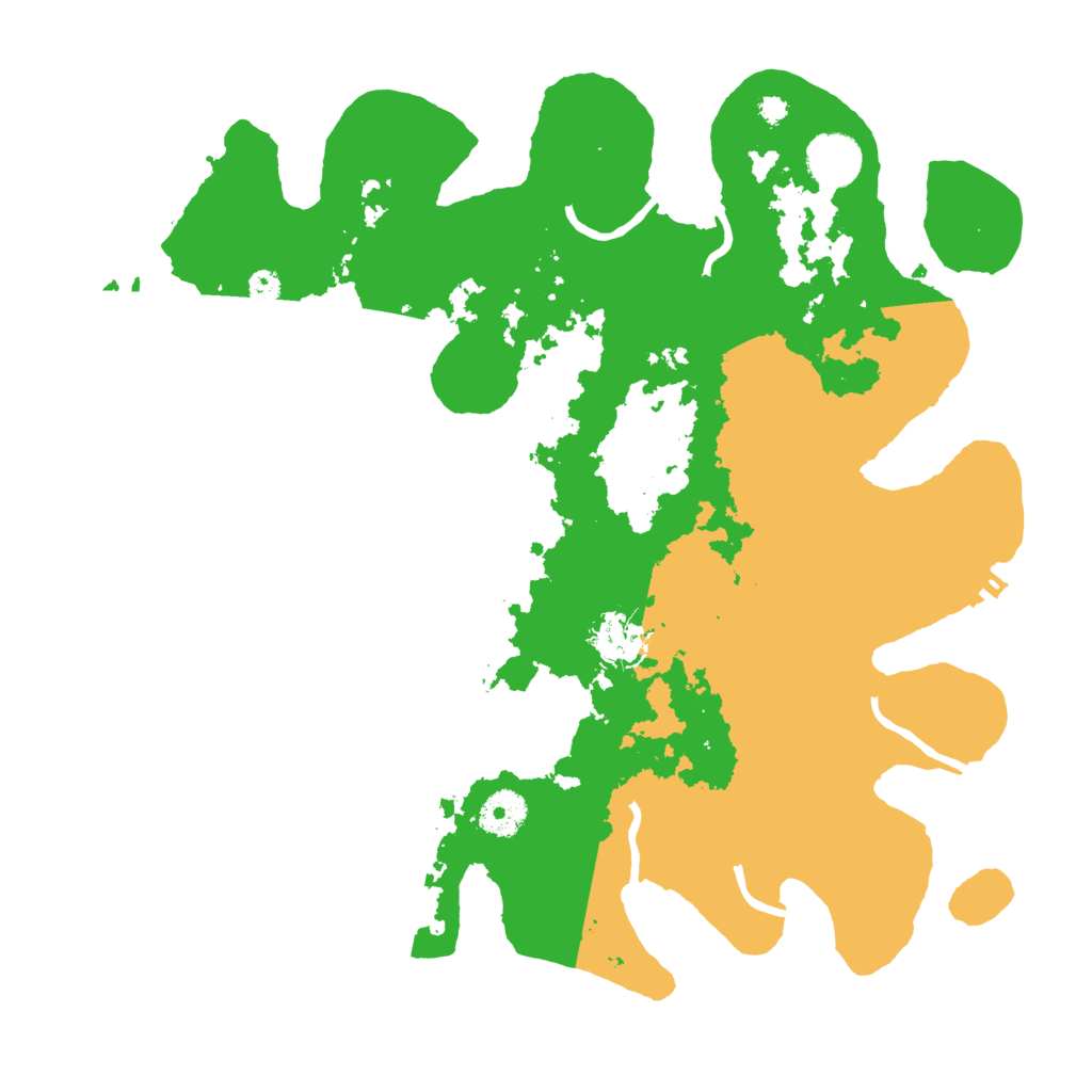 Biome Rust Map: Procedural Map, Size: 3560, Seed: 1764807
