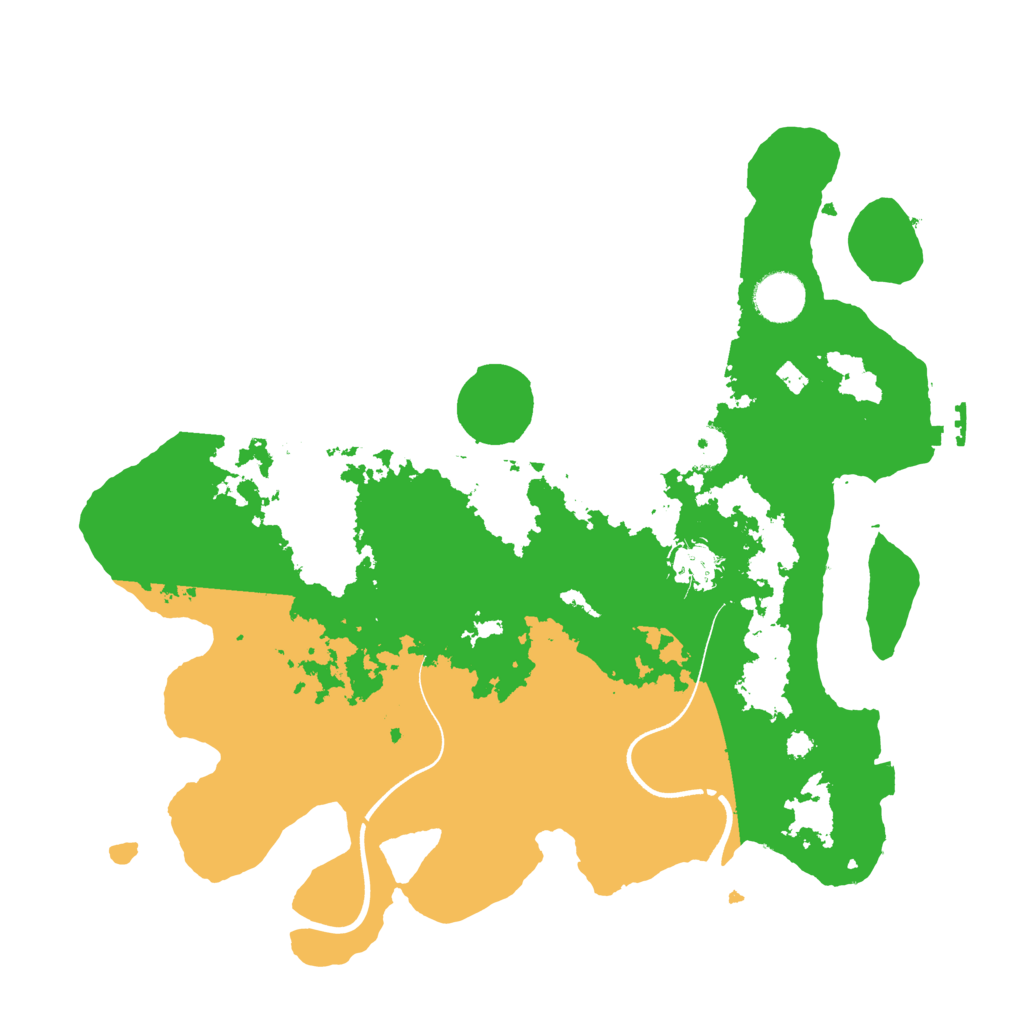 Biome Rust Map: Procedural Map, Size: 3560, Seed: 2614024