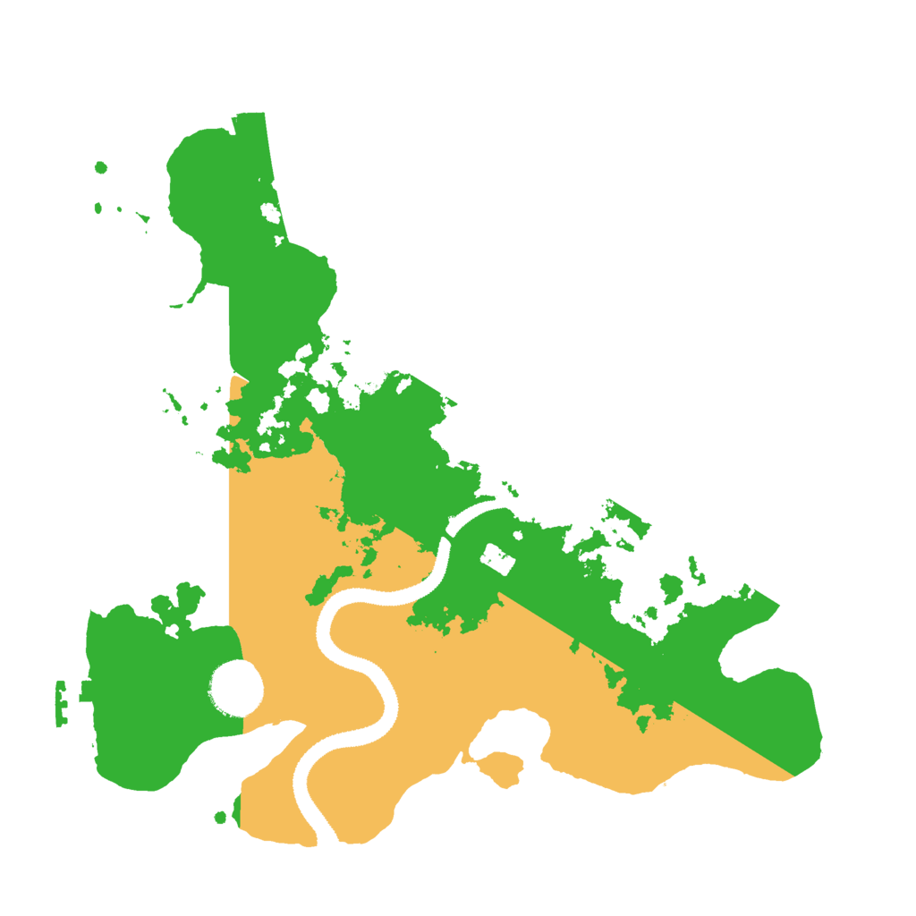 Biome Rust Map: Procedural Map, Size: 3000, Seed: 432765