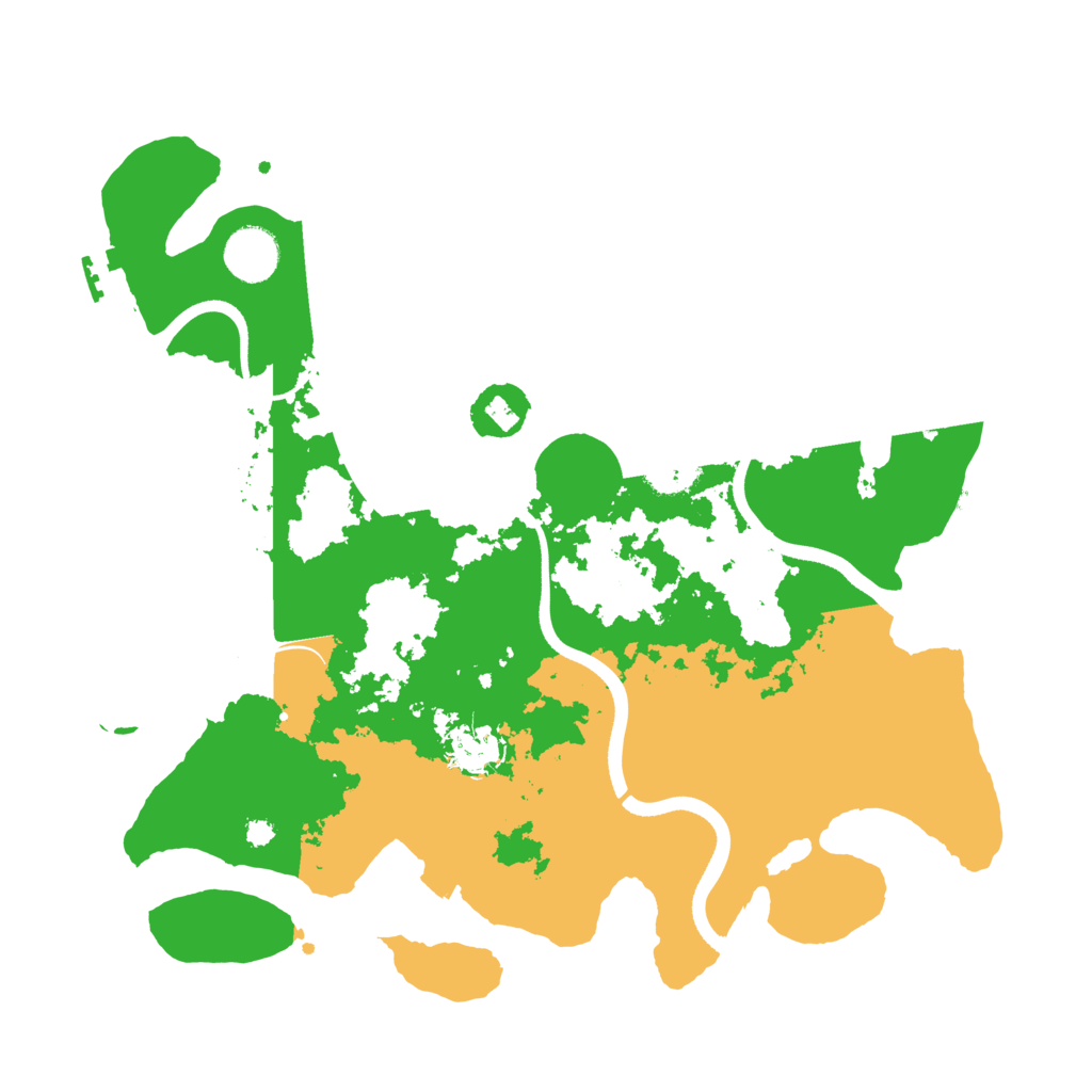 Biome Rust Map: Procedural Map, Size: 3560, Seed: 5967662
