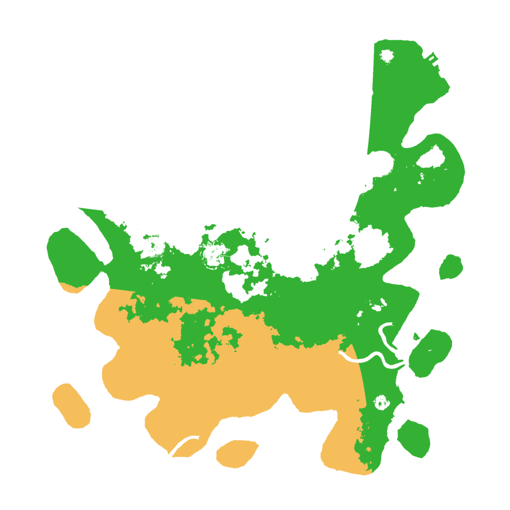 Biome Rust Map: Procedural Map, Size: 3560, Seed: 1172623