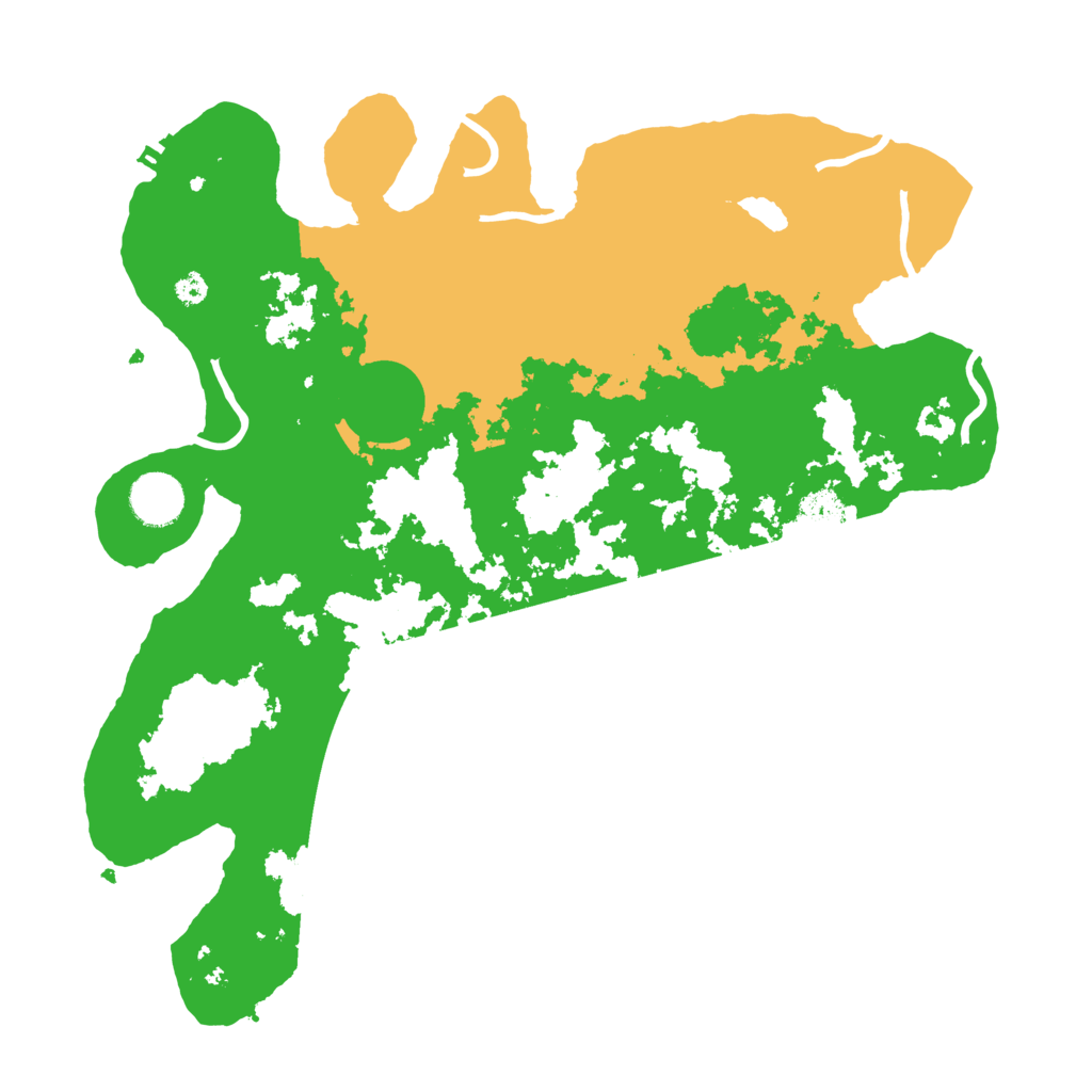 Biome Rust Map: Procedural Map, Size: 3560, Seed: 193668