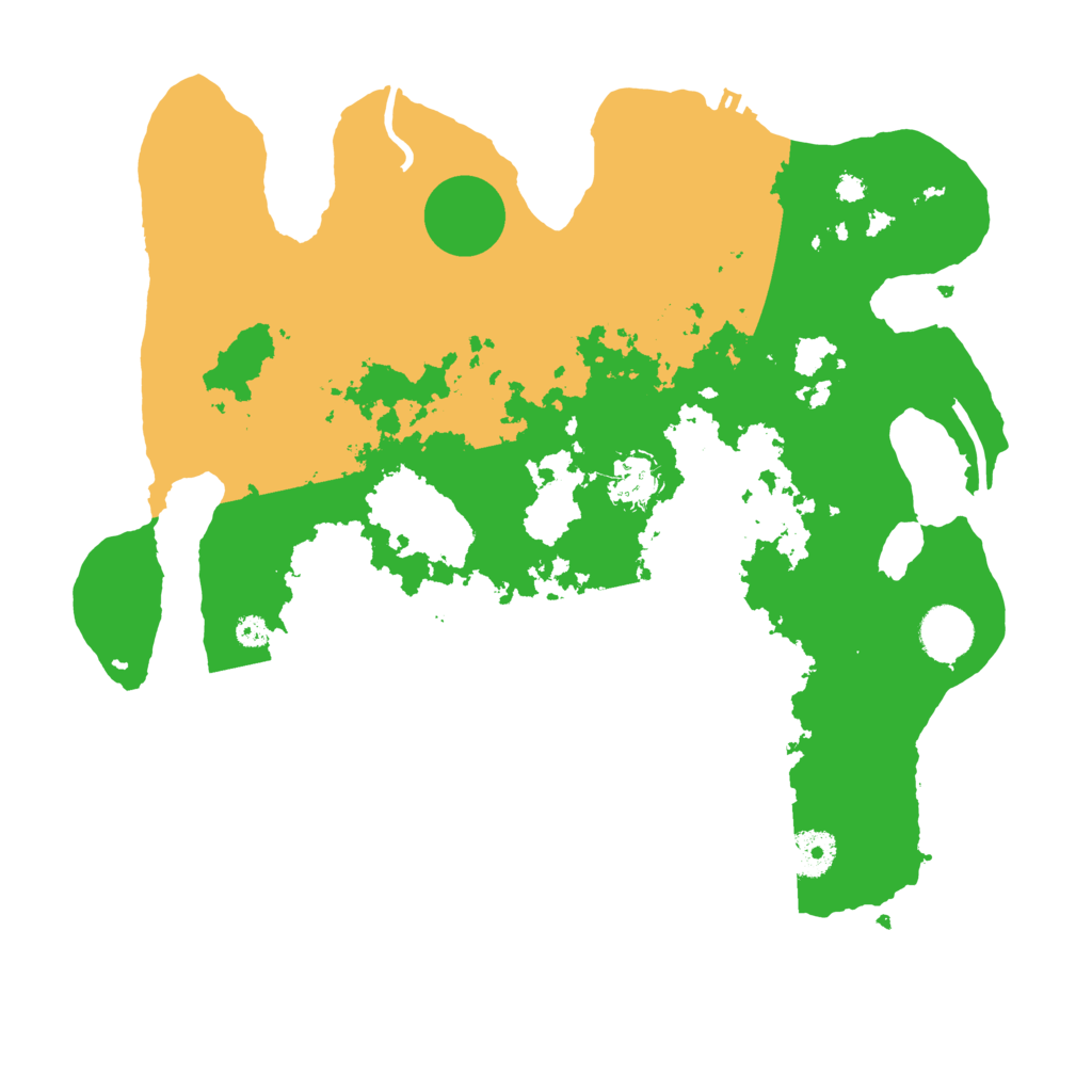 Biome Rust Map: Procedural Map, Size: 3560, Seed: 291119