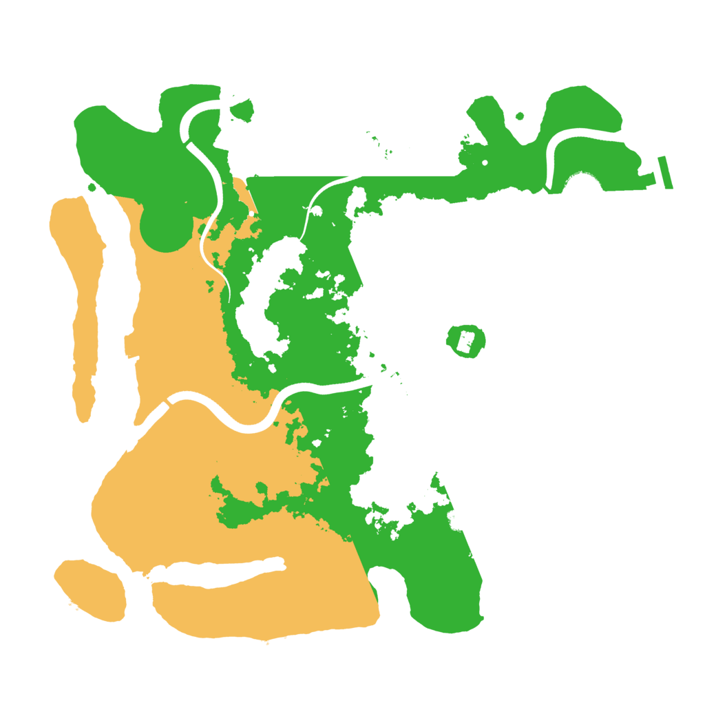 Biome Rust Map: Procedural Map, Size: 3560, Seed: 4559317