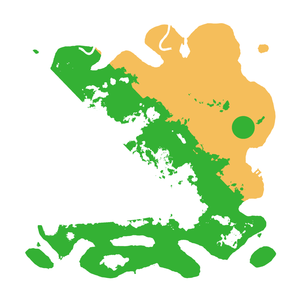 Biome Rust Map: Procedural Map, Size: 3560, Seed: 4279219