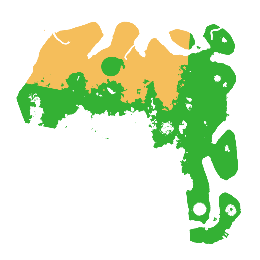 Biome Rust Map: Procedural Map, Size: 3560, Seed: 3890715