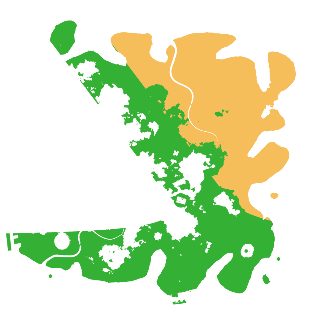 Biome Rust Map: Procedural Map, Size: 3560, Seed: 3570827