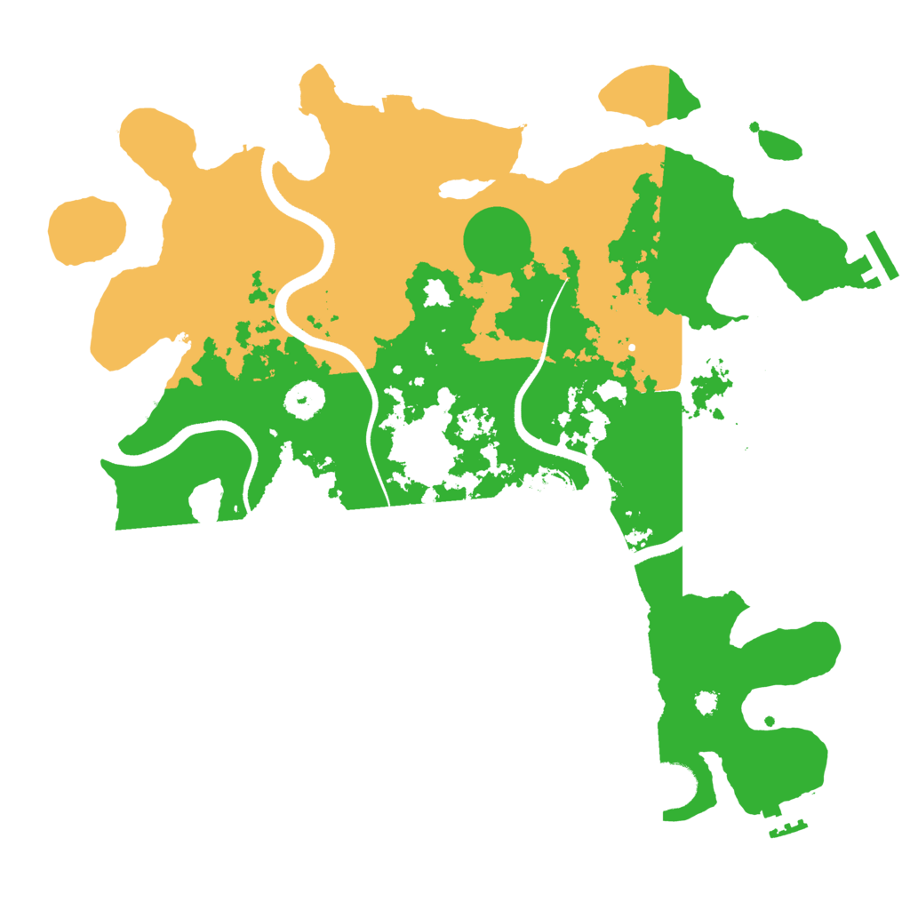 Biome Rust Map: Procedural Map, Size: 3560, Seed: 4979714