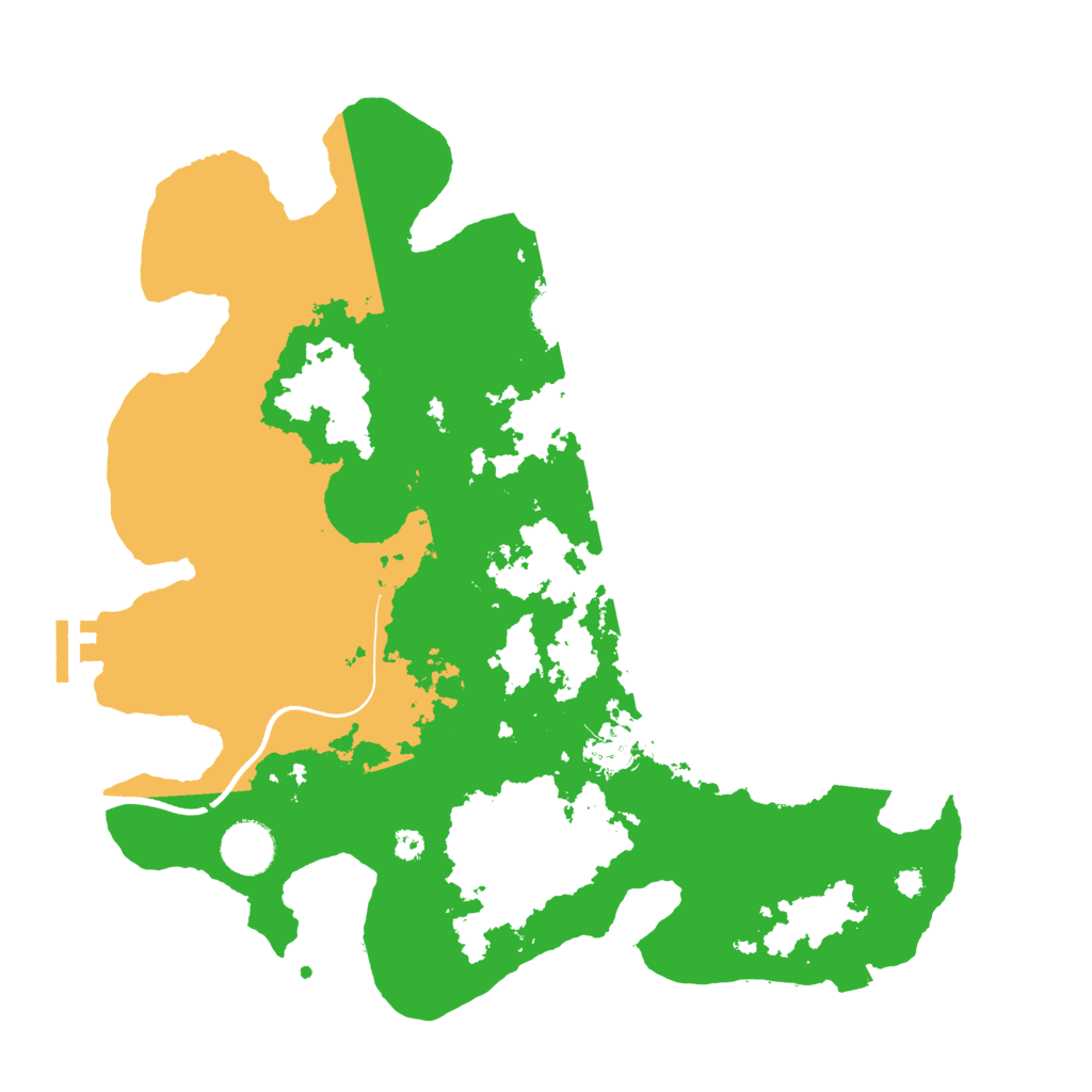 Biome Rust Map: Procedural Map, Size: 3560, Seed: 879626
