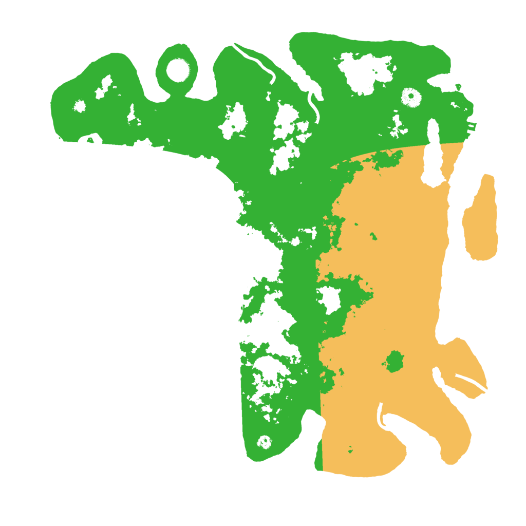 Biome Rust Map: Procedural Map, Size: 4000, Seed: 1669559311