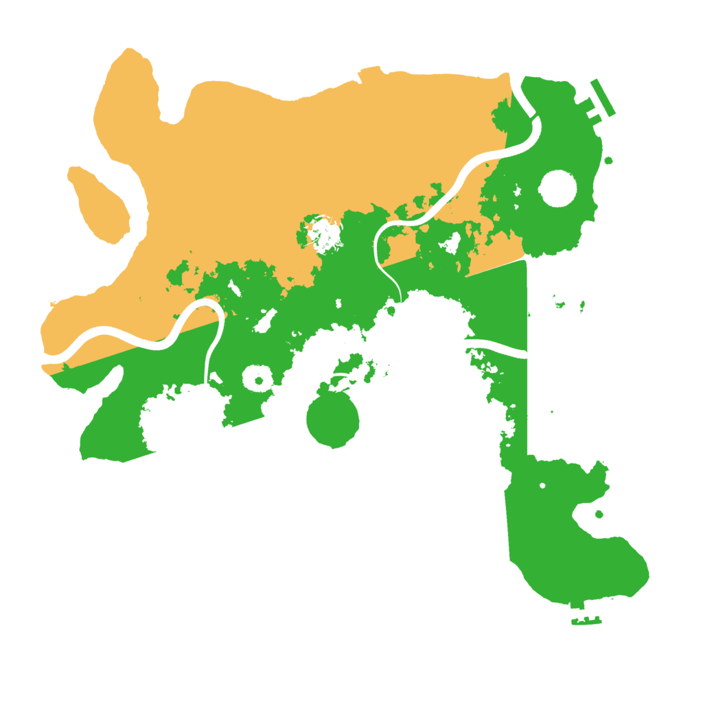 Biome Rust Map: Procedural Map, Size: 3560, Seed: 3169170