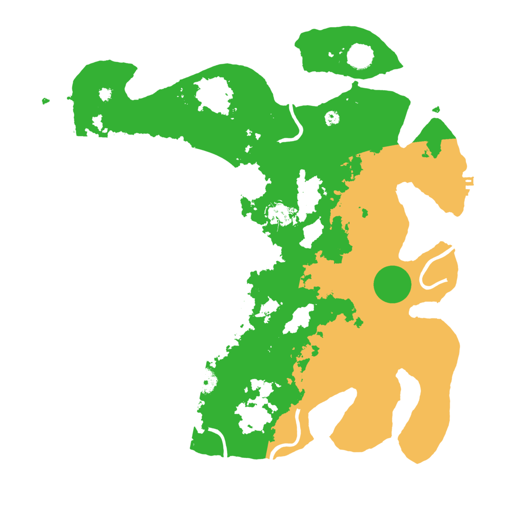 Biome Rust Map: Procedural Map, Size: 3560, Seed: 1664561