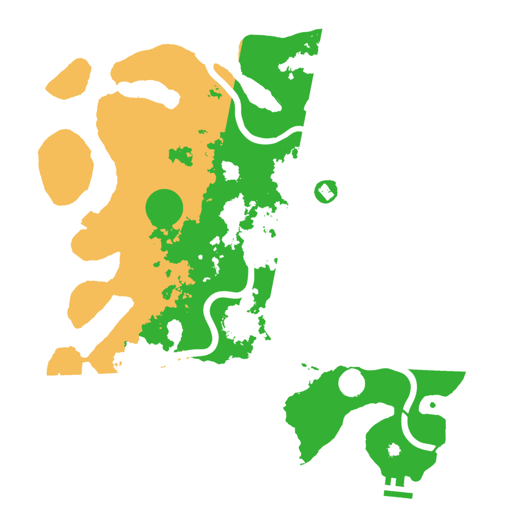 Biome Rust Map: Procedural Map, Size: 3560, Seed: 5785301
