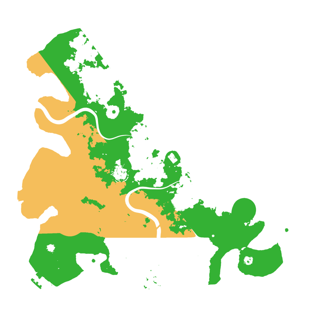 Biome Rust Map: Procedural Map, Size: 3560, Seed: 2607947