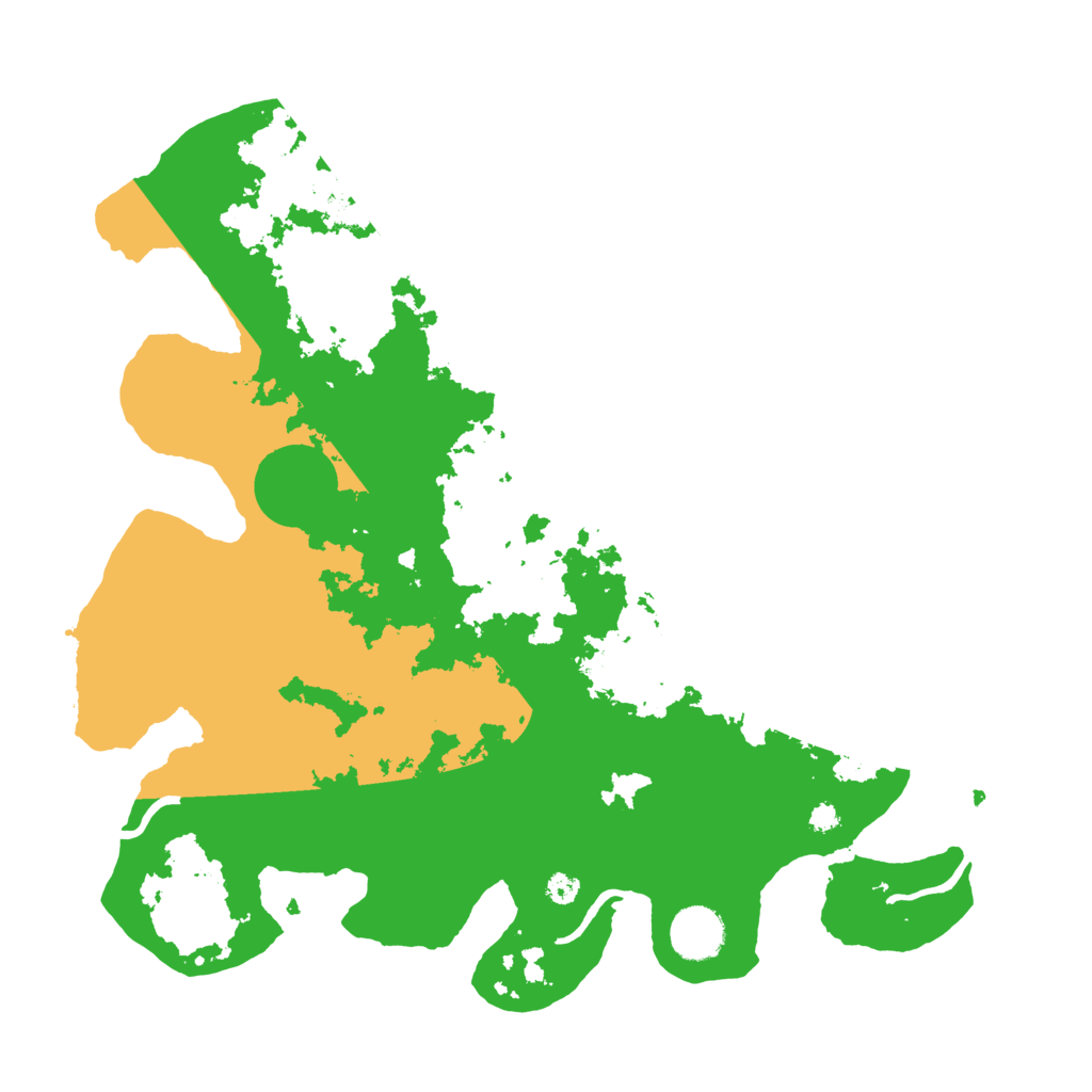 Biome Rust Map: Procedural Map, Size: 3560, Seed: 2607947