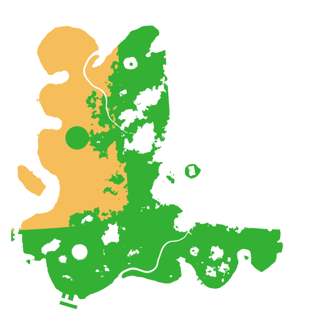 Biome Rust Map: Procedural Map, Size: 3560, Seed: 2660932