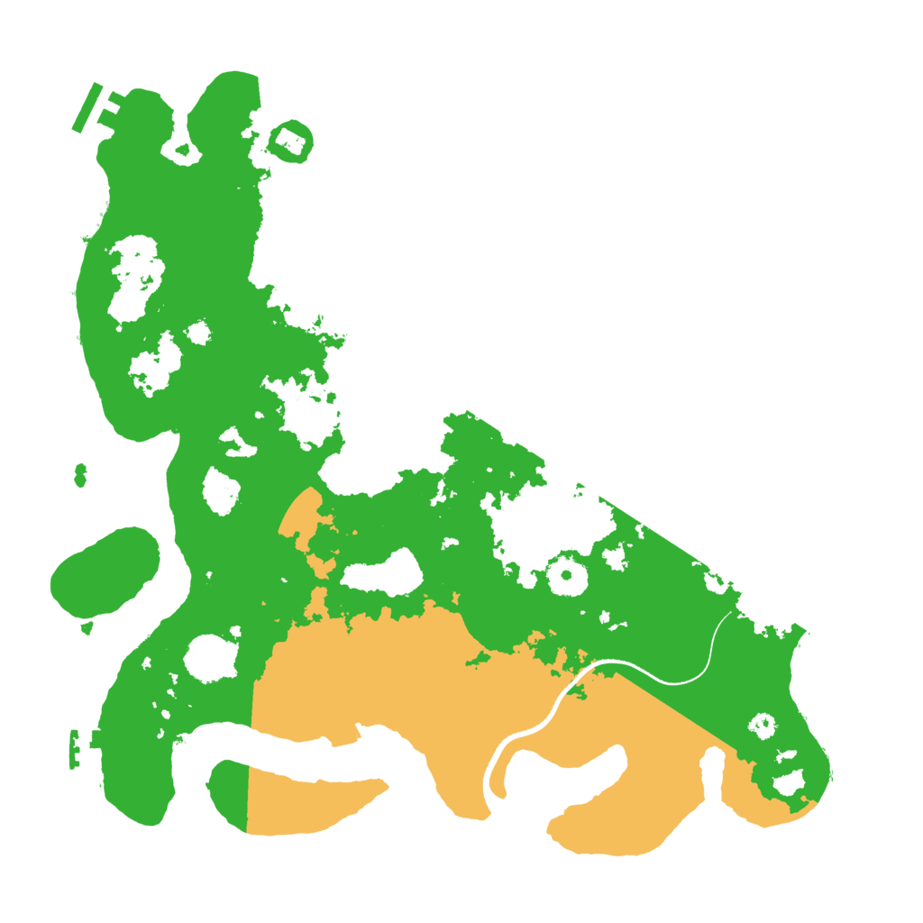 Biome Rust Map: Procedural Map, Size: 3560, Seed: 820995