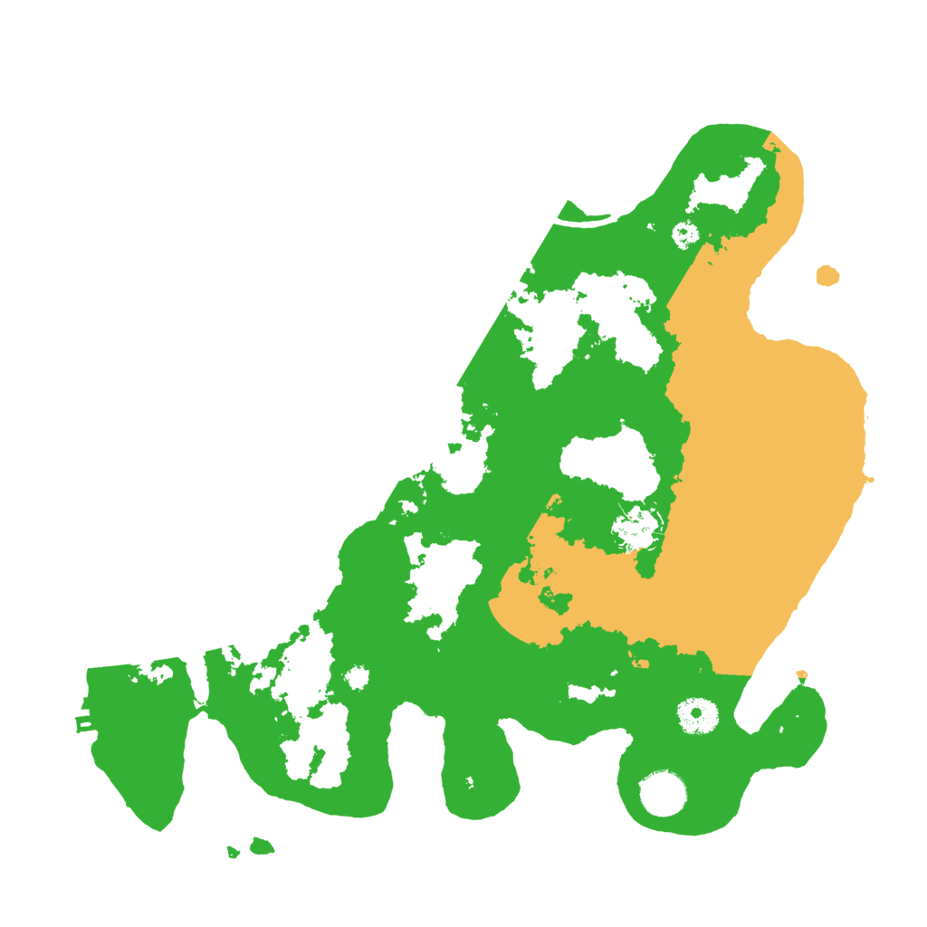 Biome Rust Map: Procedural Map, Size: 3560, Seed: 4013706