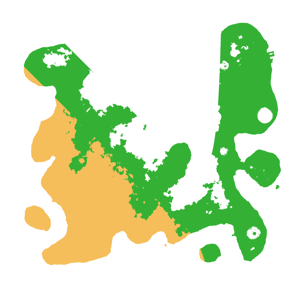 Biome Rust Map: Procedural Map, Size: 3560, Seed: 3157925