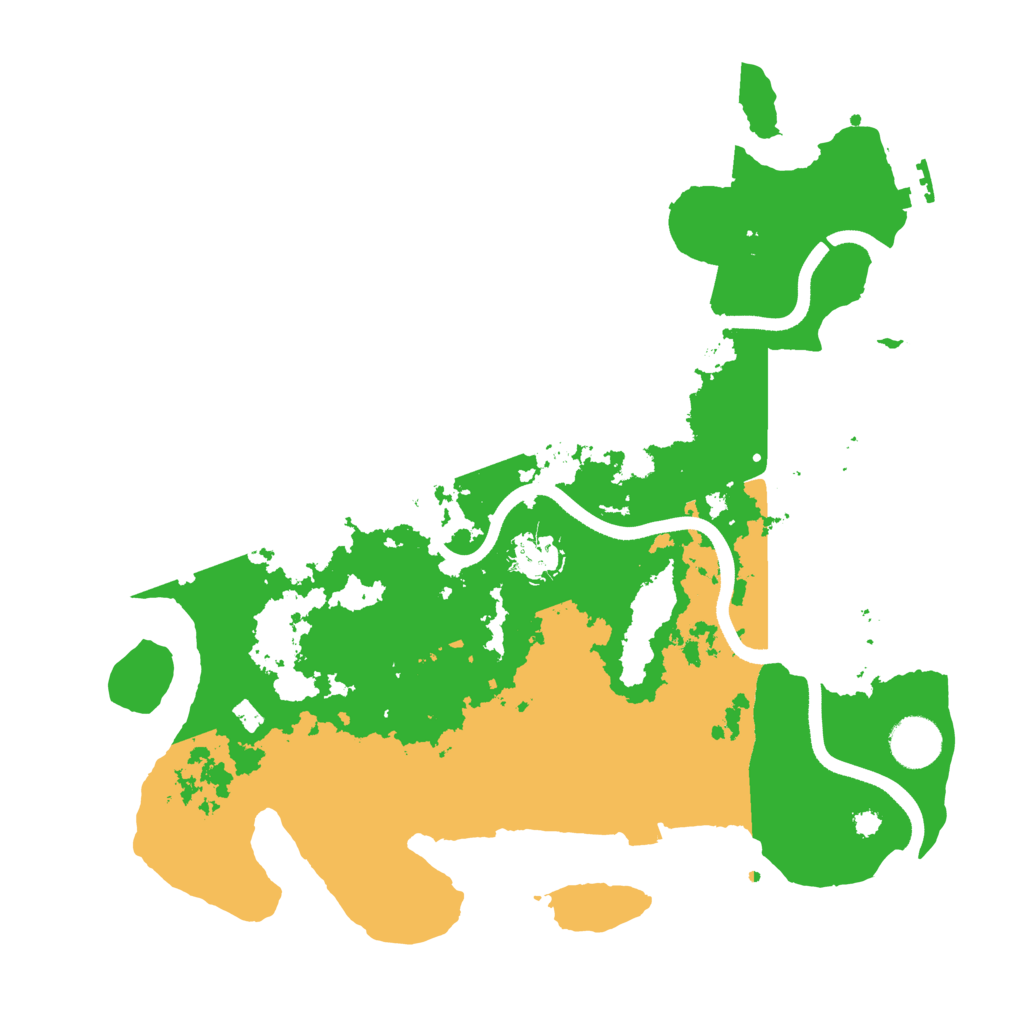 Biome Rust Map: Procedural Map, Size: 3560, Seed: 5506930