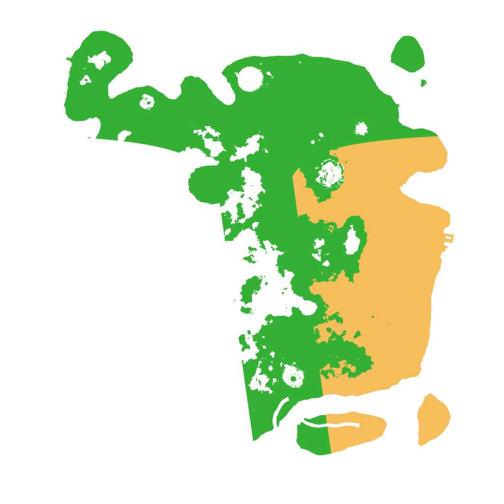 Biome Rust Map: Procedural Map, Size: 3560, Seed: 5441411