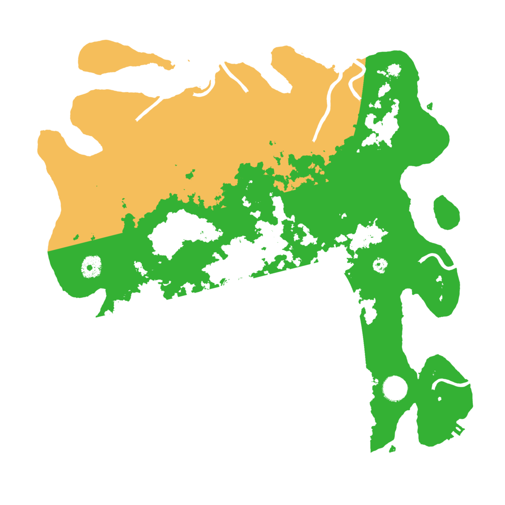 Biome Rust Map: Procedural Map, Size: 3560, Seed: 364094