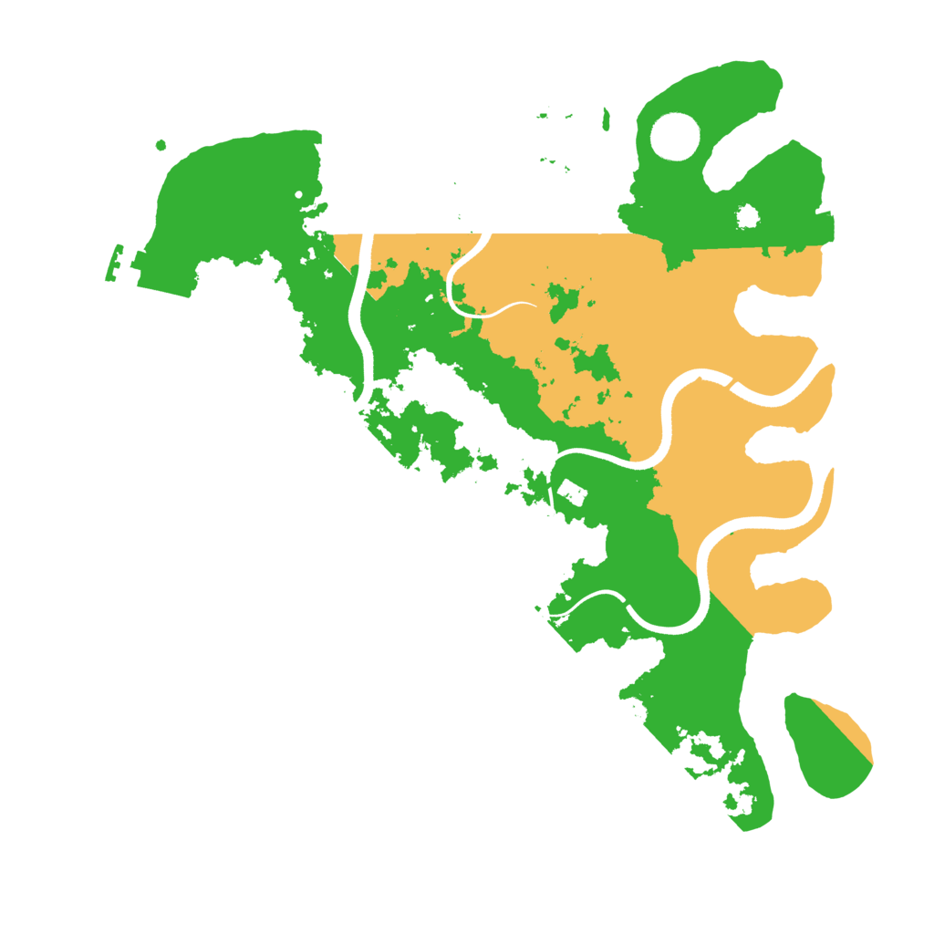 Biome Rust Map: Procedural Map, Size: 3560, Seed: 4248996