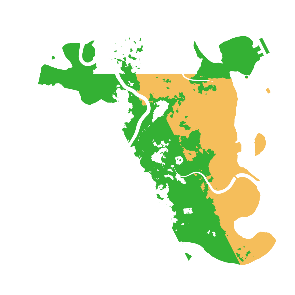 Biome Rust Map: Procedural Map, Size: 3560, Seed: 4262265