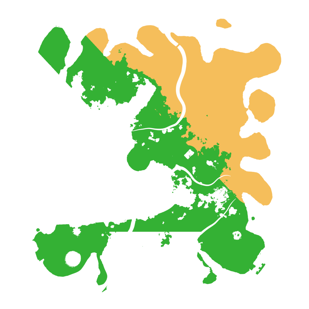 Biome Rust Map: Procedural Map, Size: 3560, Seed: 1672128