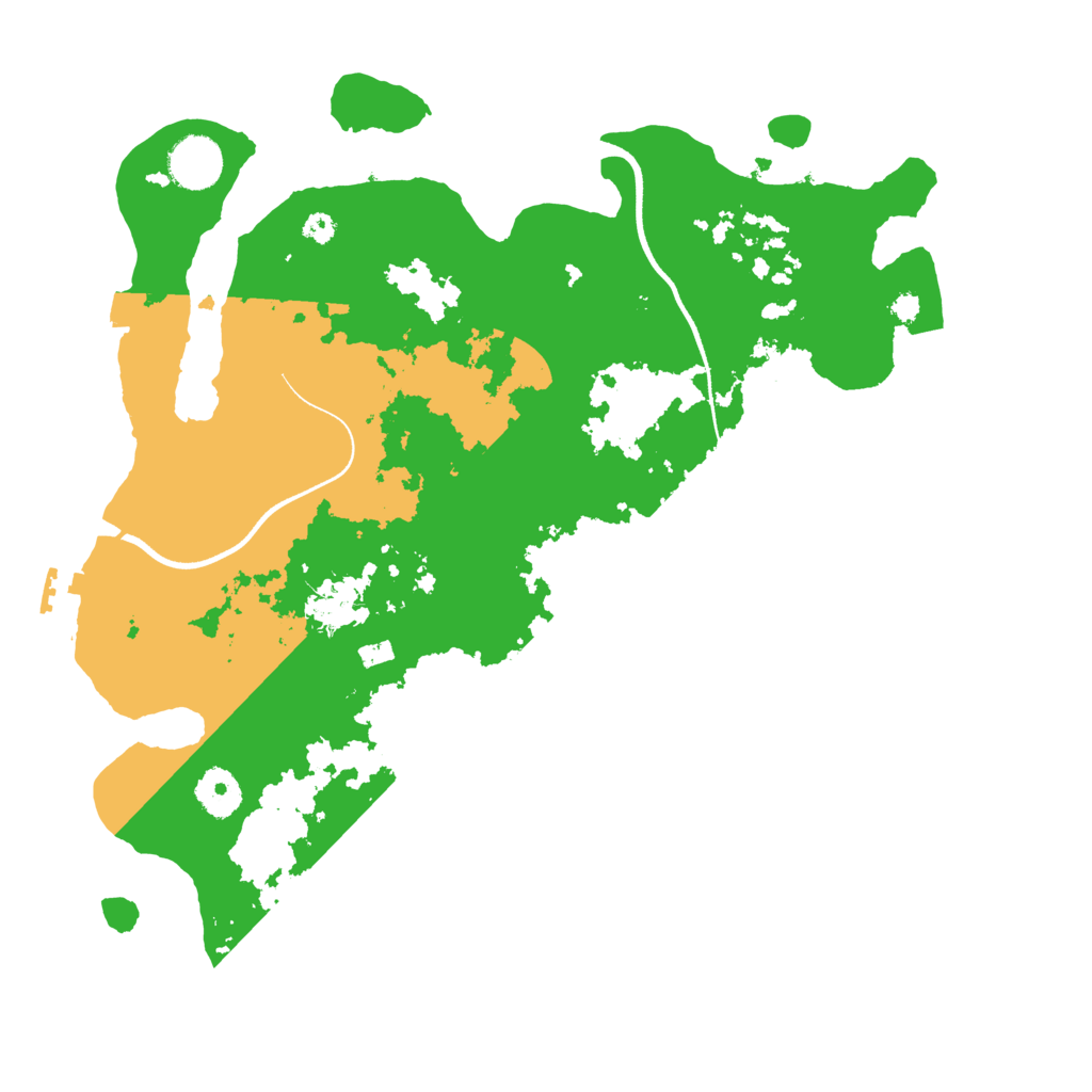 Biome Rust Map: Procedural Map, Size: 3560, Seed: 2381725