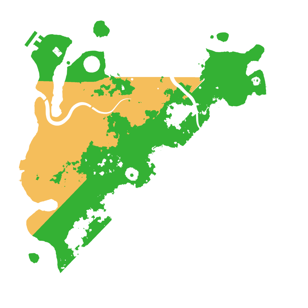 Biome Rust Map: Procedural Map, Size: 3560, Seed: 2381725