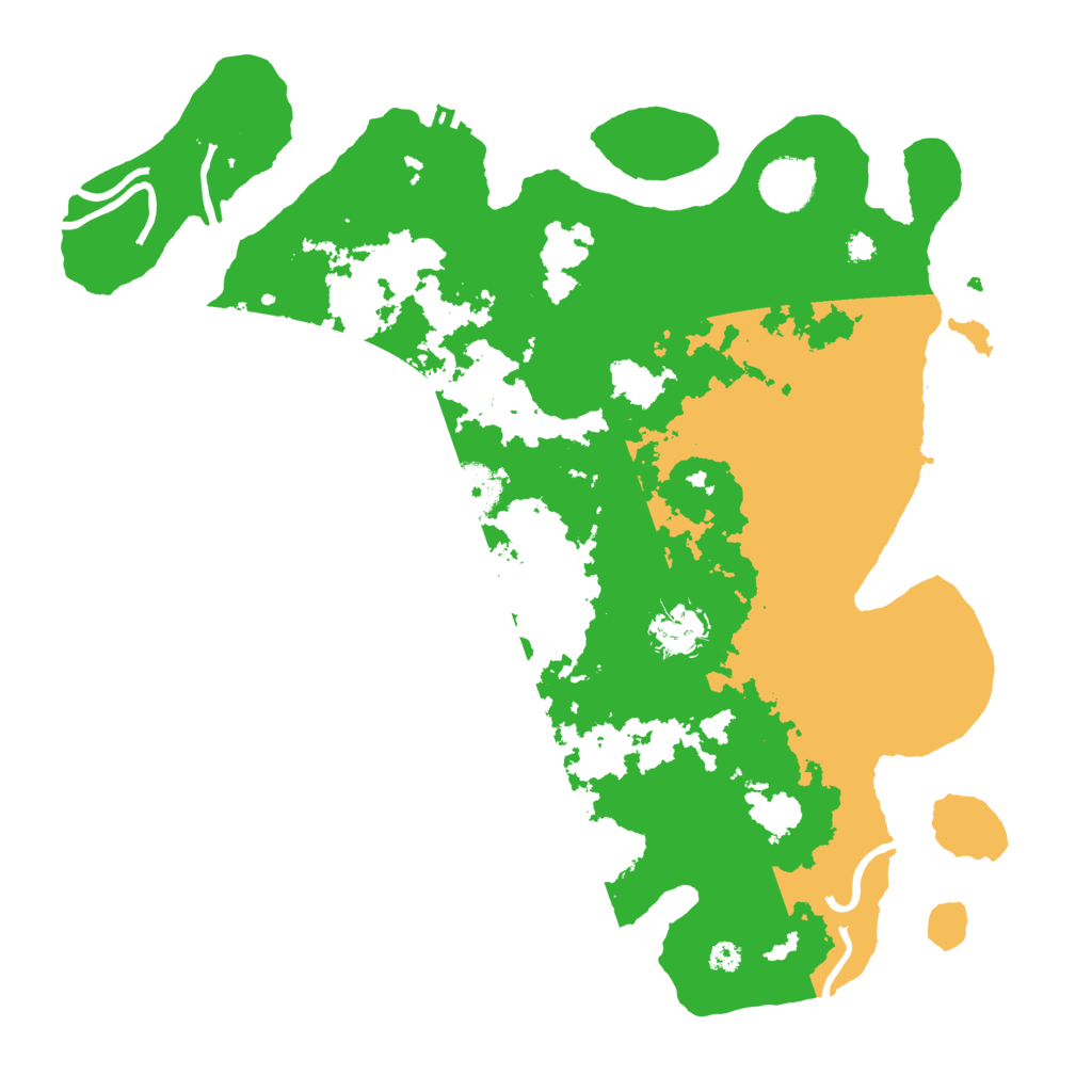 Biome Rust Map: Procedural Map, Size: 3560, Seed: 5797484