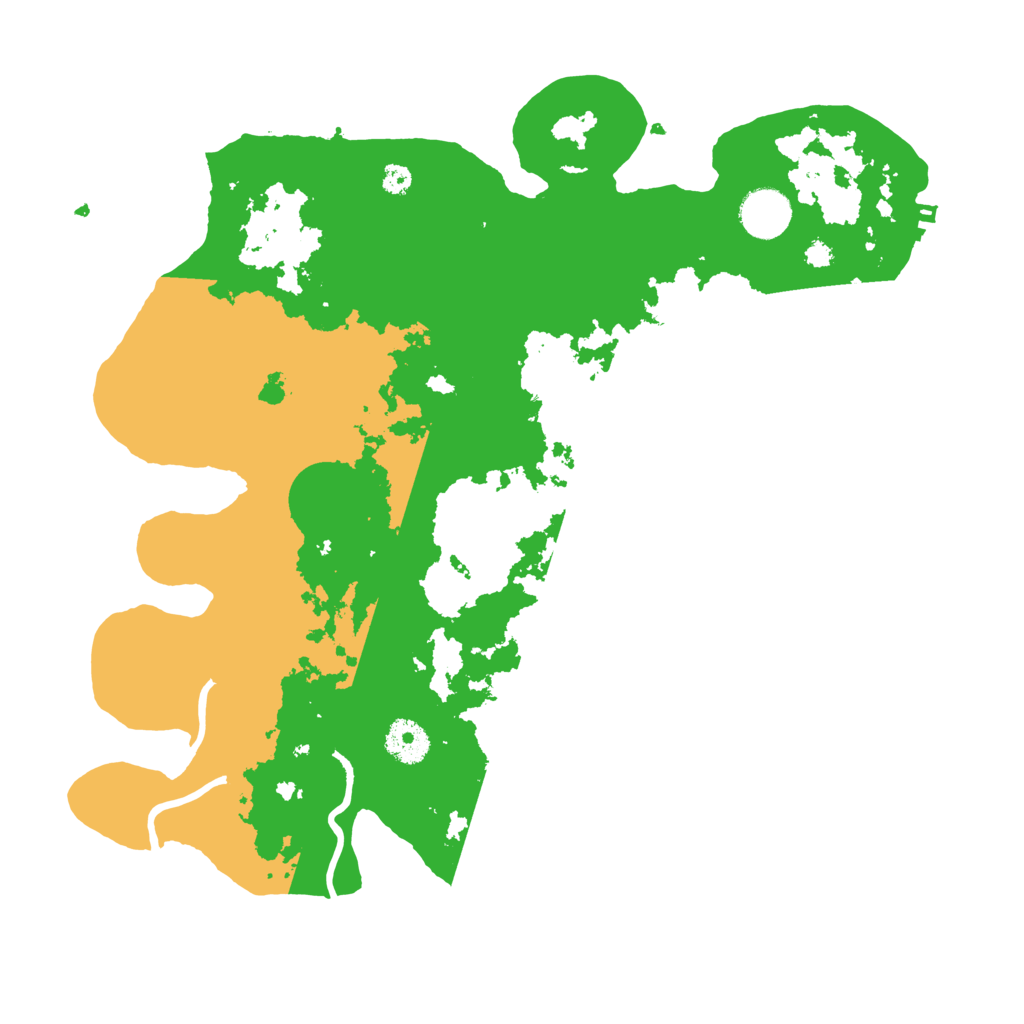 Biome Rust Map: Procedural Map, Size: 3560, Seed: 2494785