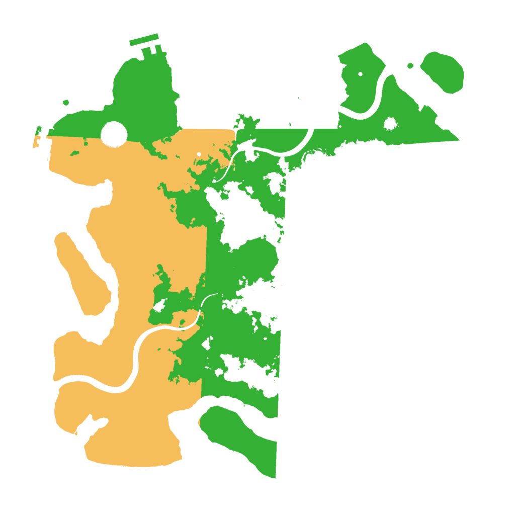 Biome Rust Map: Procedural Map, Size: 3560, Seed: 1541091