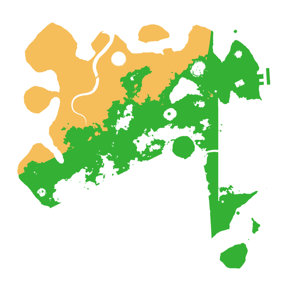 Biome Rust Map: Procedural Map, Size: 3560, Seed: 3670949