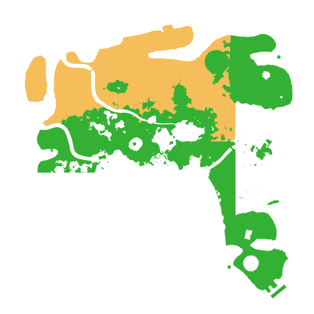 Biome Rust Map: Procedural Map, Size: 3560, Seed: 3813659