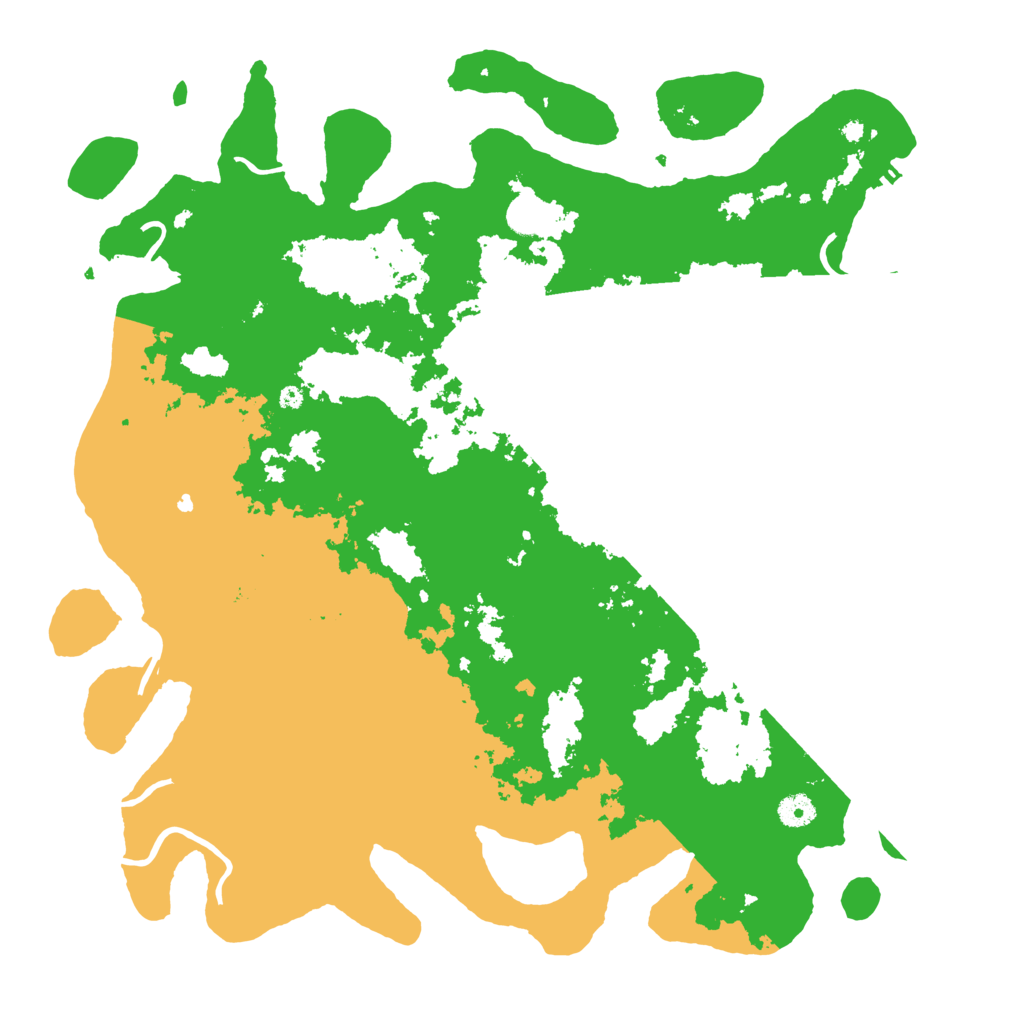 Biome Rust Map: Procedural Map, Size: 4400, Seed: 772690863