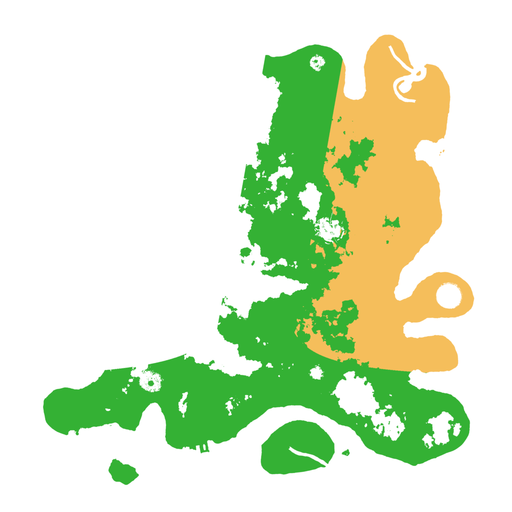 Biome Rust Map: Procedural Map, Size: 3560, Seed: 4071548
