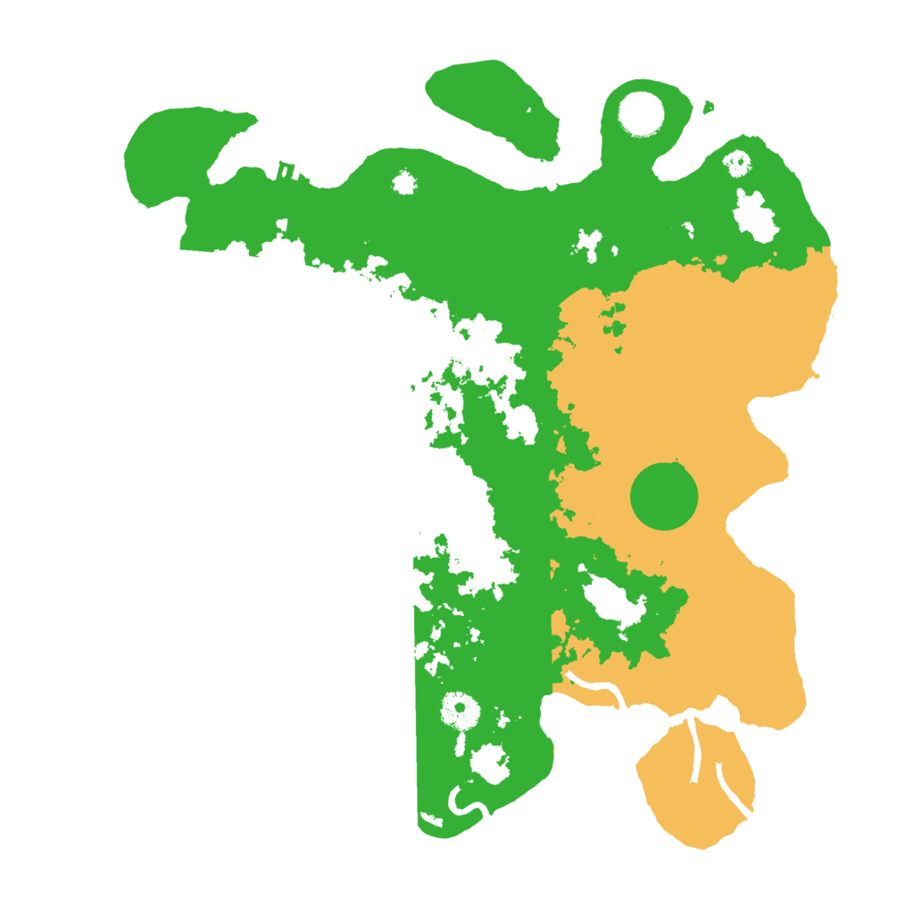 Biome Rust Map: Procedural Map, Size: 3560, Seed: 682134