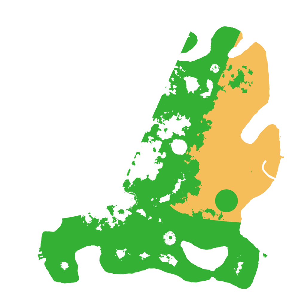 Biome Rust Map: Procedural Map, Size: 3560, Seed: 4470619