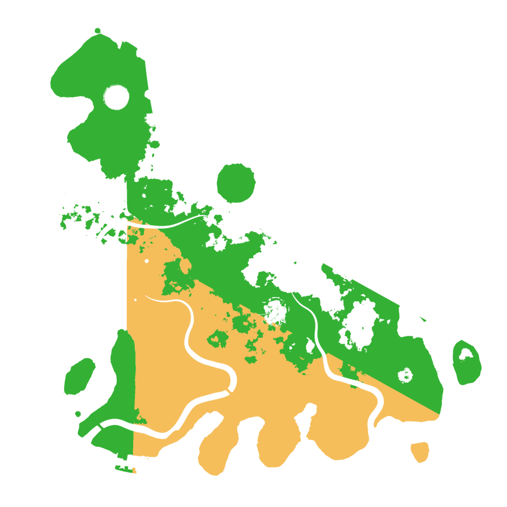Biome Rust Map: Procedural Map, Size: 3560, Seed: 4893004