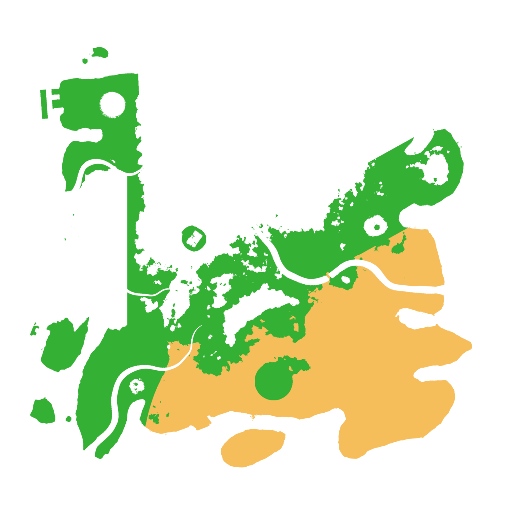 Biome Rust Map: Procedural Map, Size: 3560, Seed: 3677950