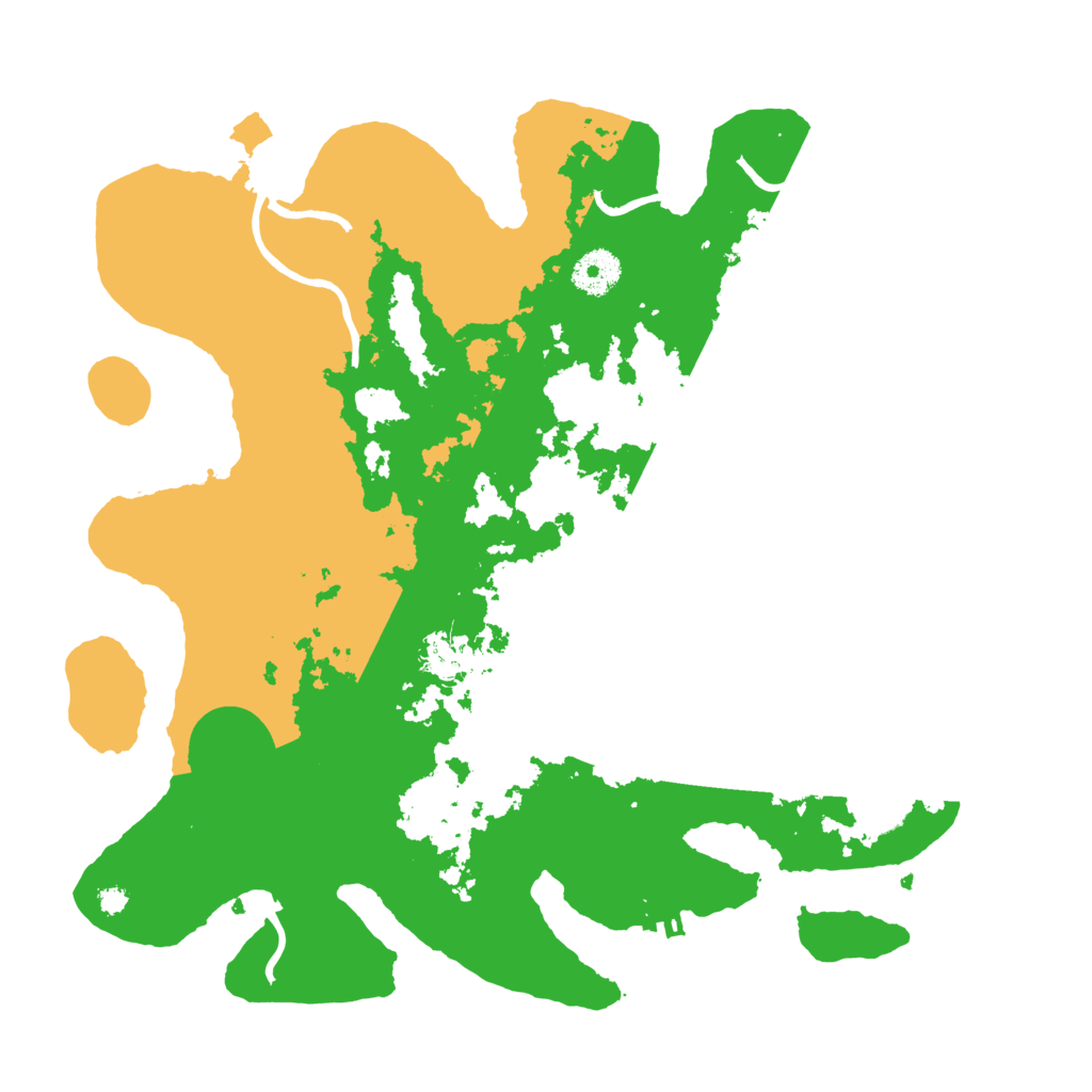 Biome Rust Map: Procedural Map, Size: 3560, Seed: 2422875