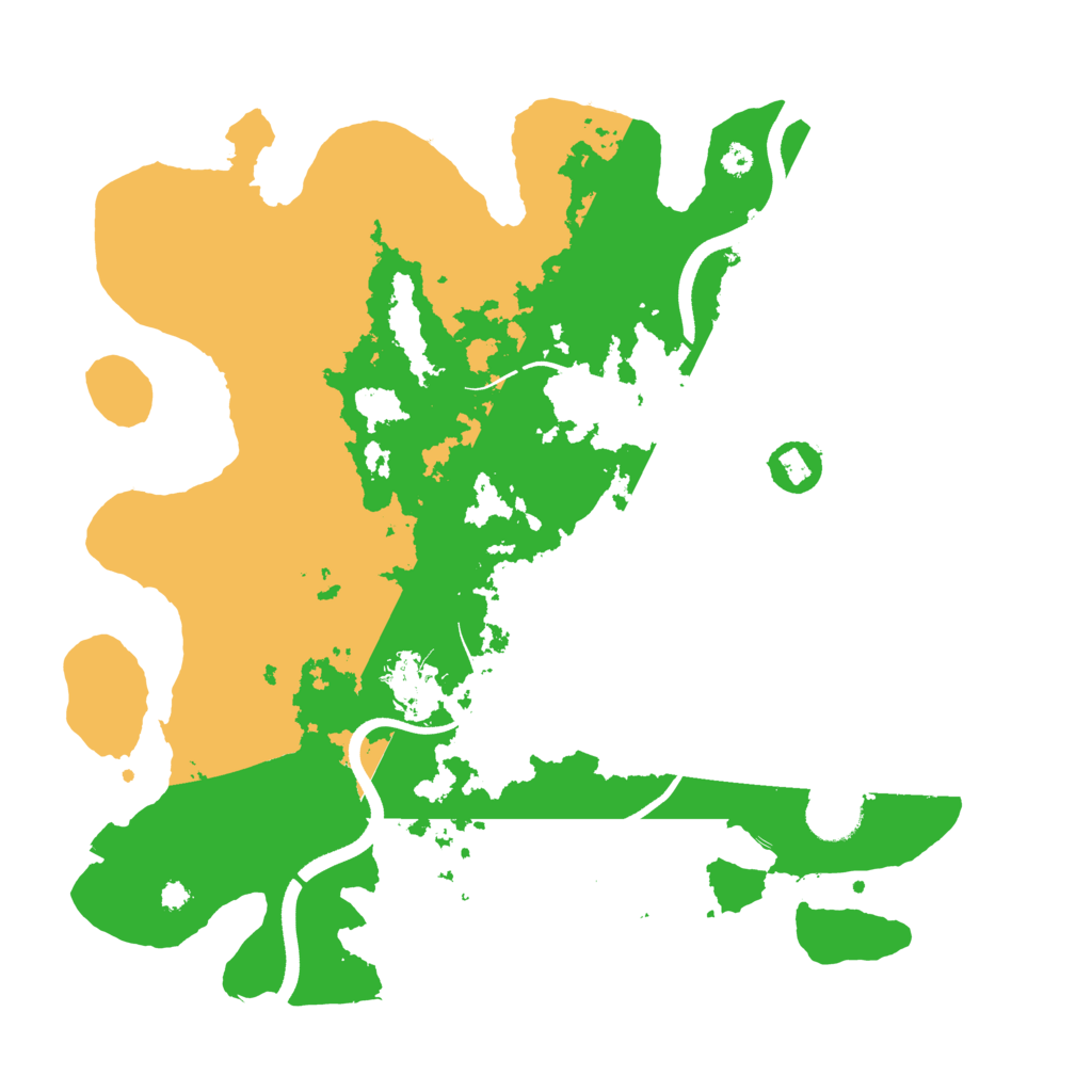 Biome Rust Map: Procedural Map, Size: 3560, Seed: 2422875