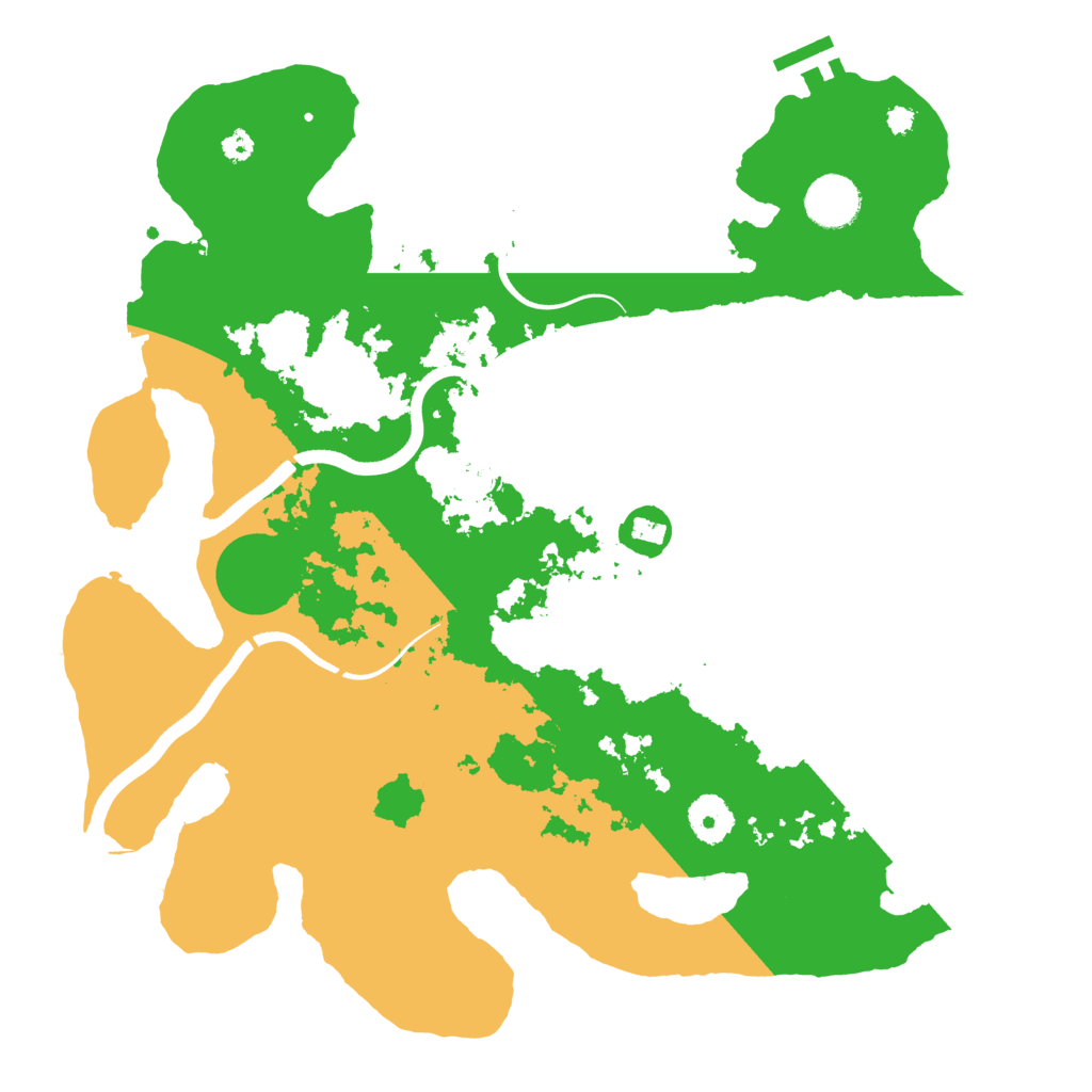 Biome Rust Map: Procedural Map, Size: 3560, Seed: 4755611