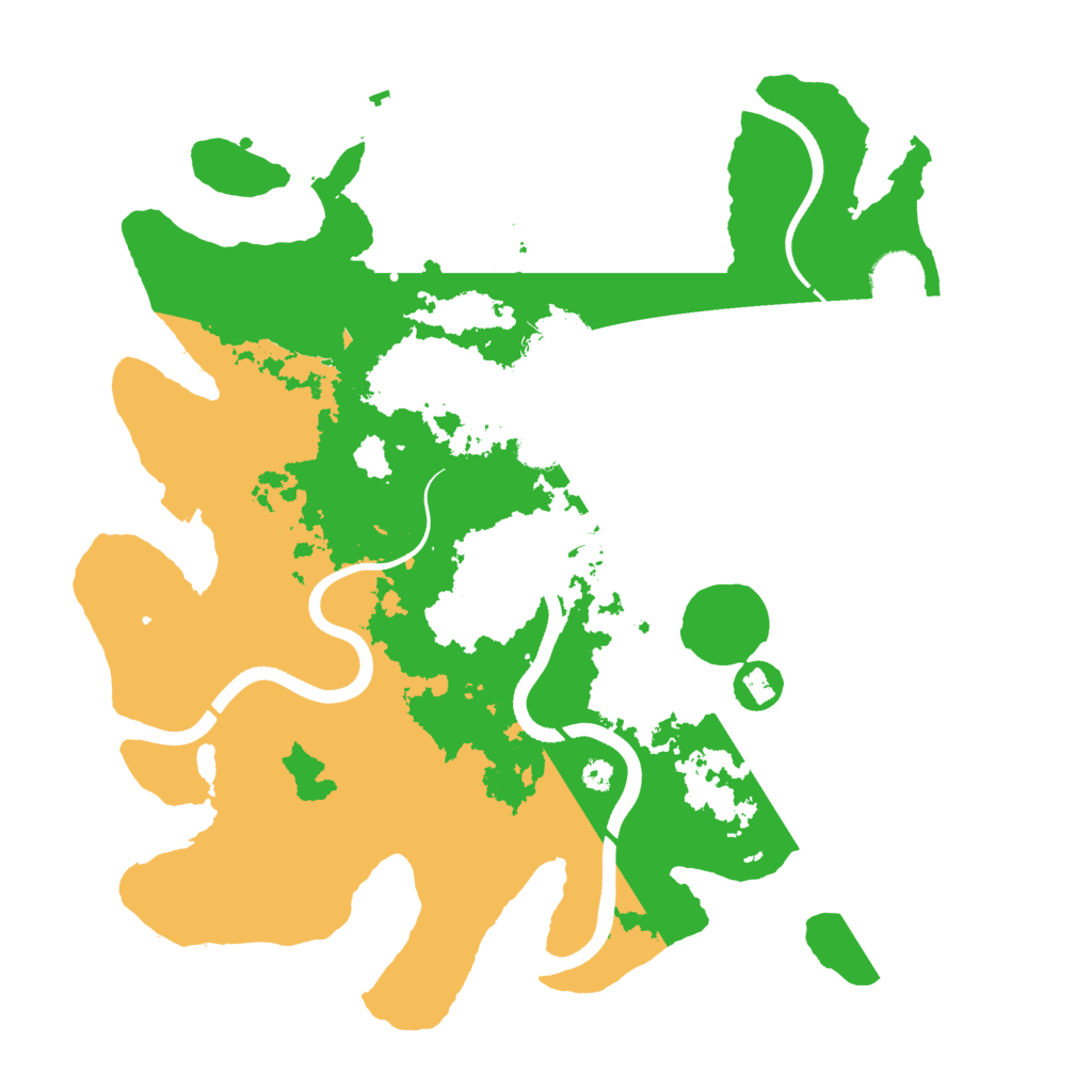Biome Rust Map: Procedural Map, Size: 3560, Seed: 2196375