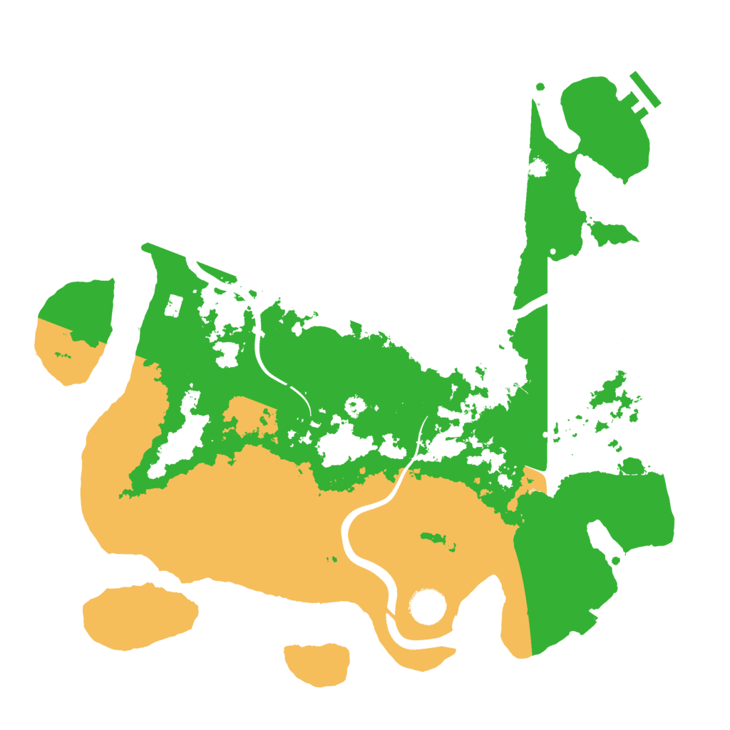 Biome Rust Map: Procedural Map, Size: 3560, Seed: 123576