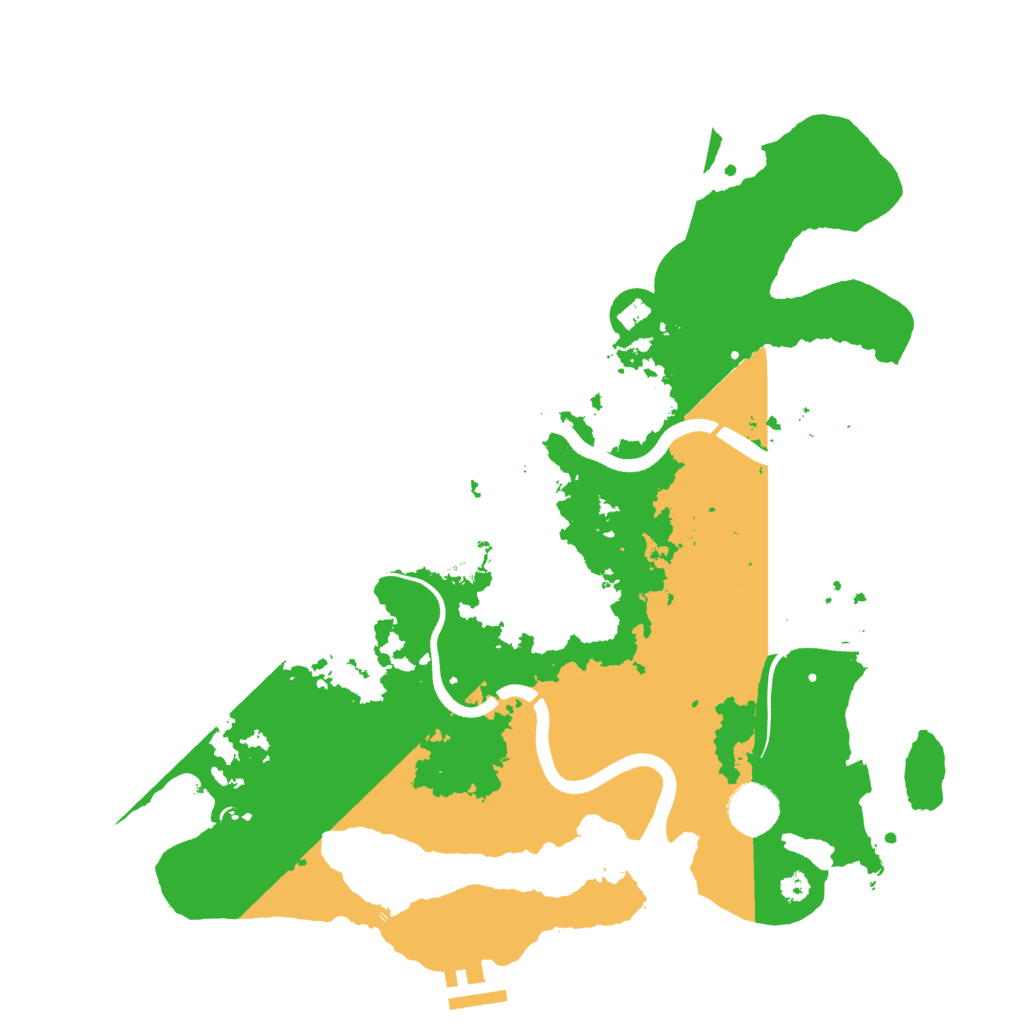 Biome Rust Map: Procedural Map, Size: 3560, Seed: 3484033