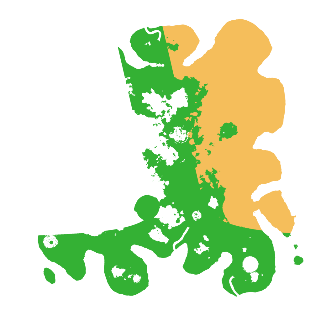 Biome Rust Map: Procedural Map, Size: 3560, Seed: 291889