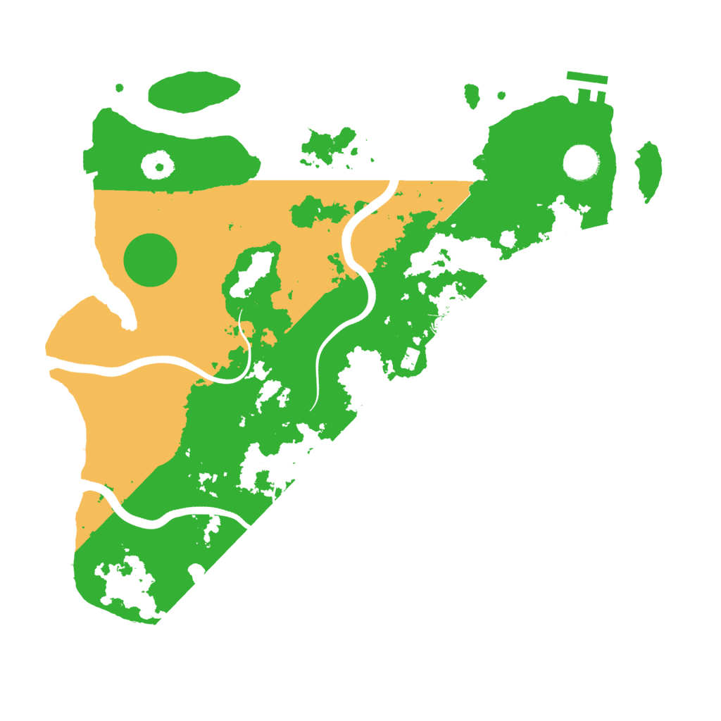 Biome Rust Map: Procedural Map, Size: 3560, Seed: 6396972